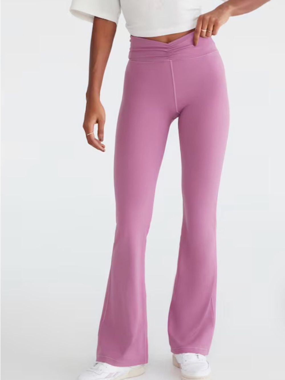 Aeropostale Lavender Flared Leggings